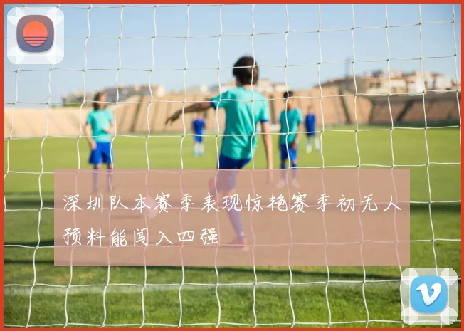 深圳队本赛季表现惊艳赛季初无人预料能闯入四强